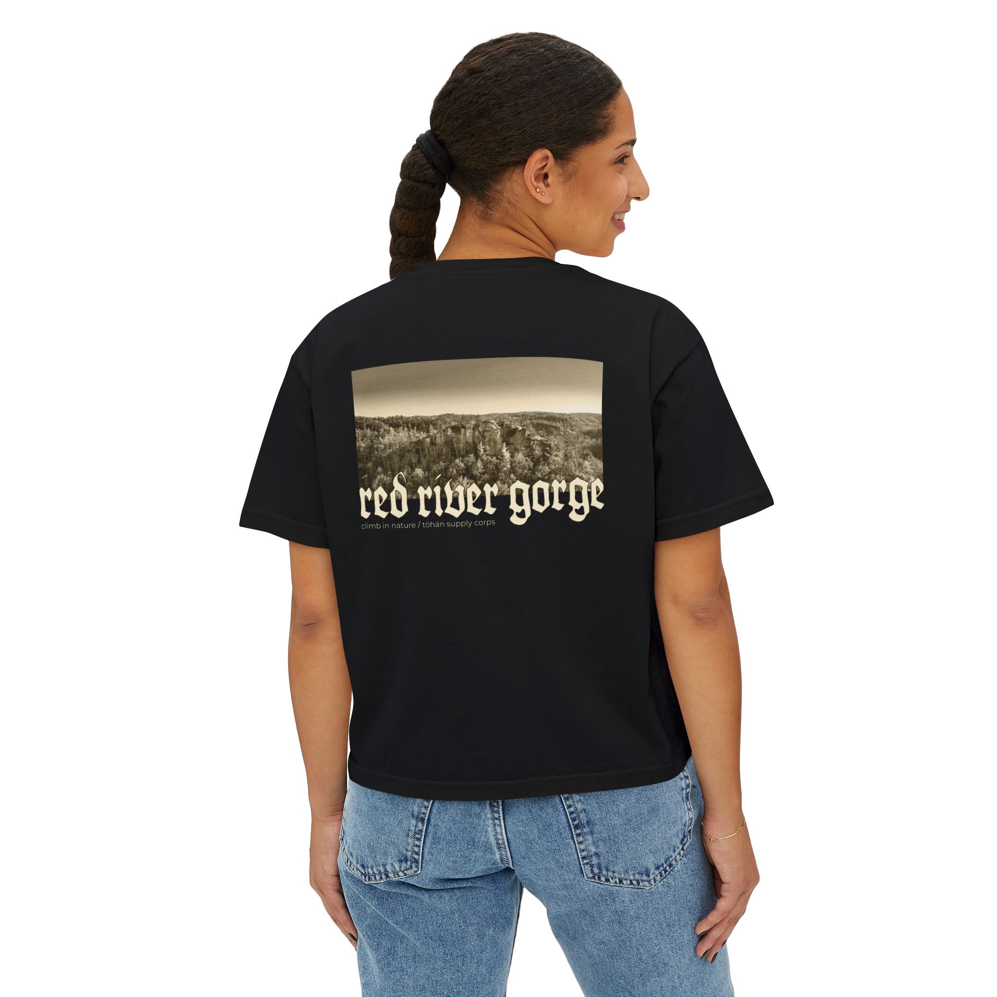 Red River Gorge Kentucky Women's Boxy Tee