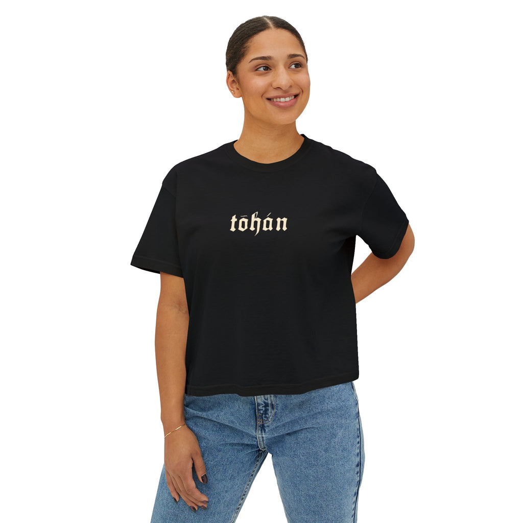 Red River Gorge Kentucky Women's Cropped Boxy Tee