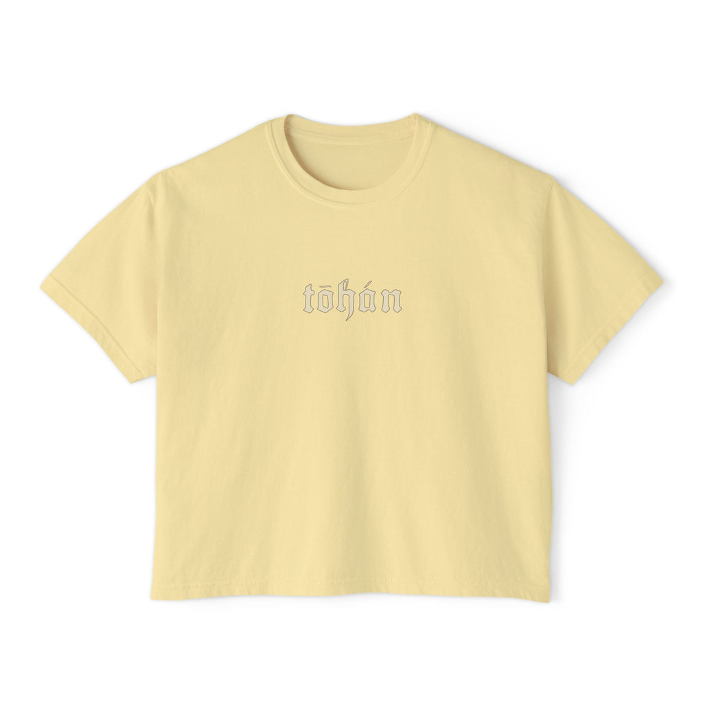 Shawangunks The Gunks Sky Top Tower New York Women's Cropped Boxy Tee