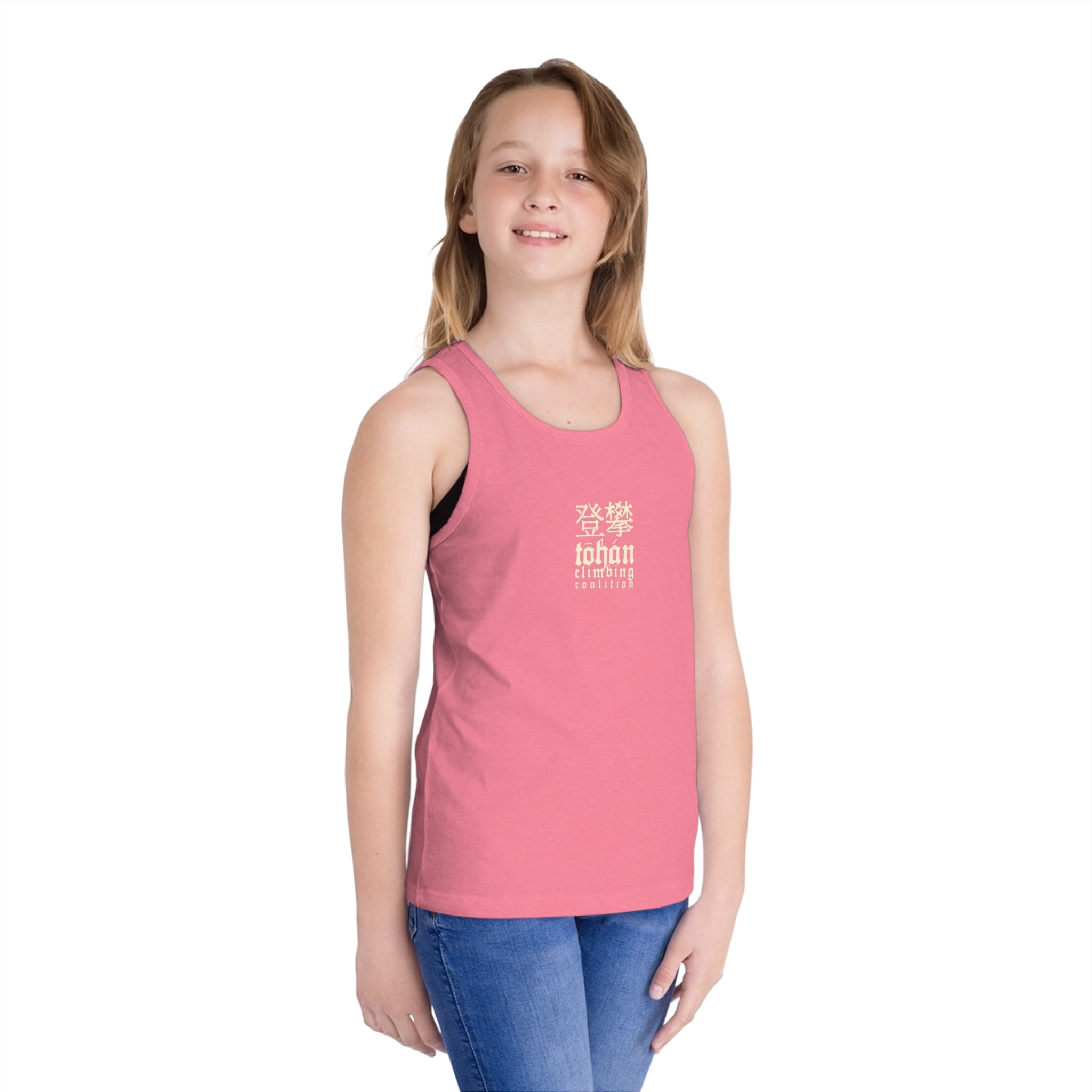 TŌHÁN Climbing Coalition Kanji Signature Youth Tank Top