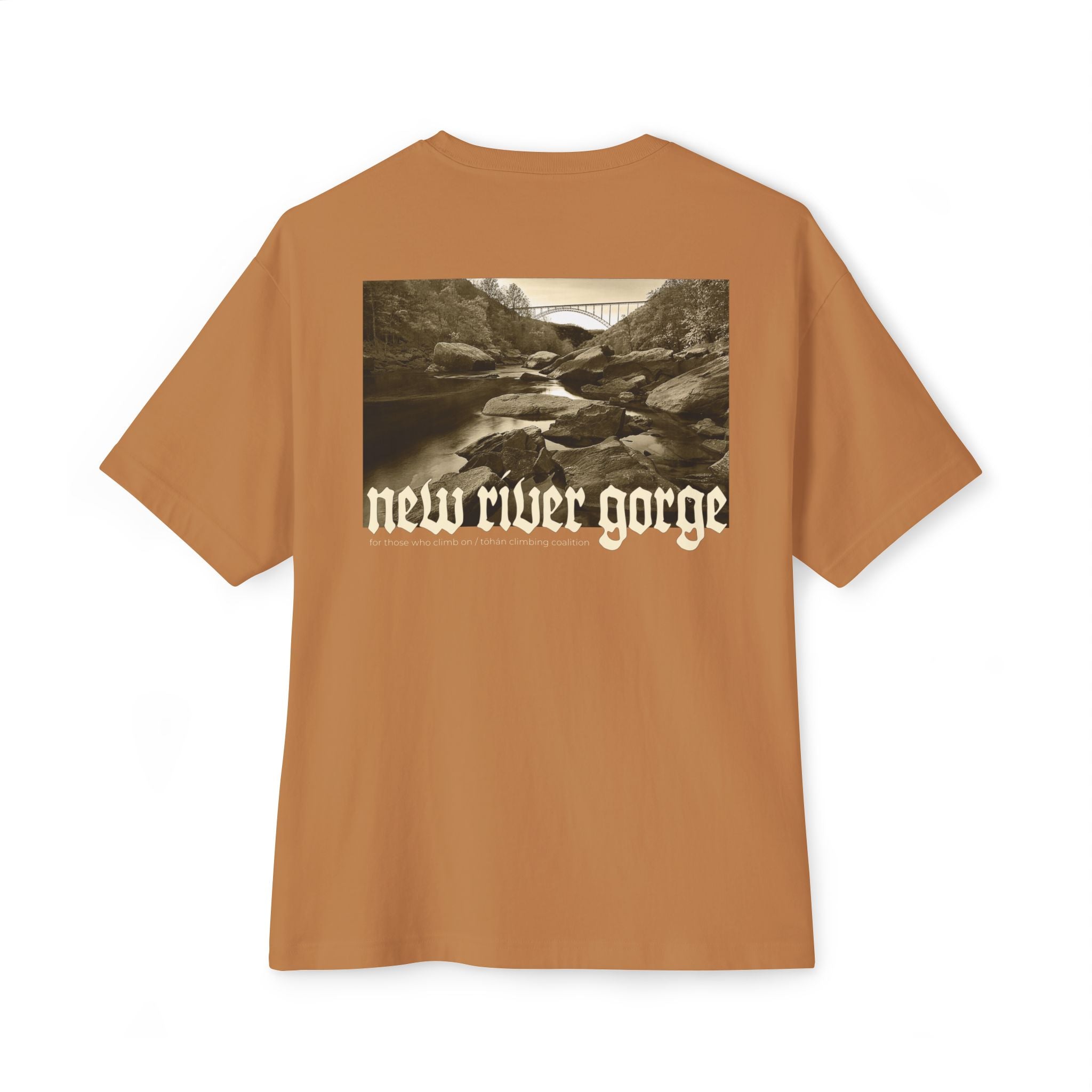 New River Gorge National Park West Virginia Boxy Tee