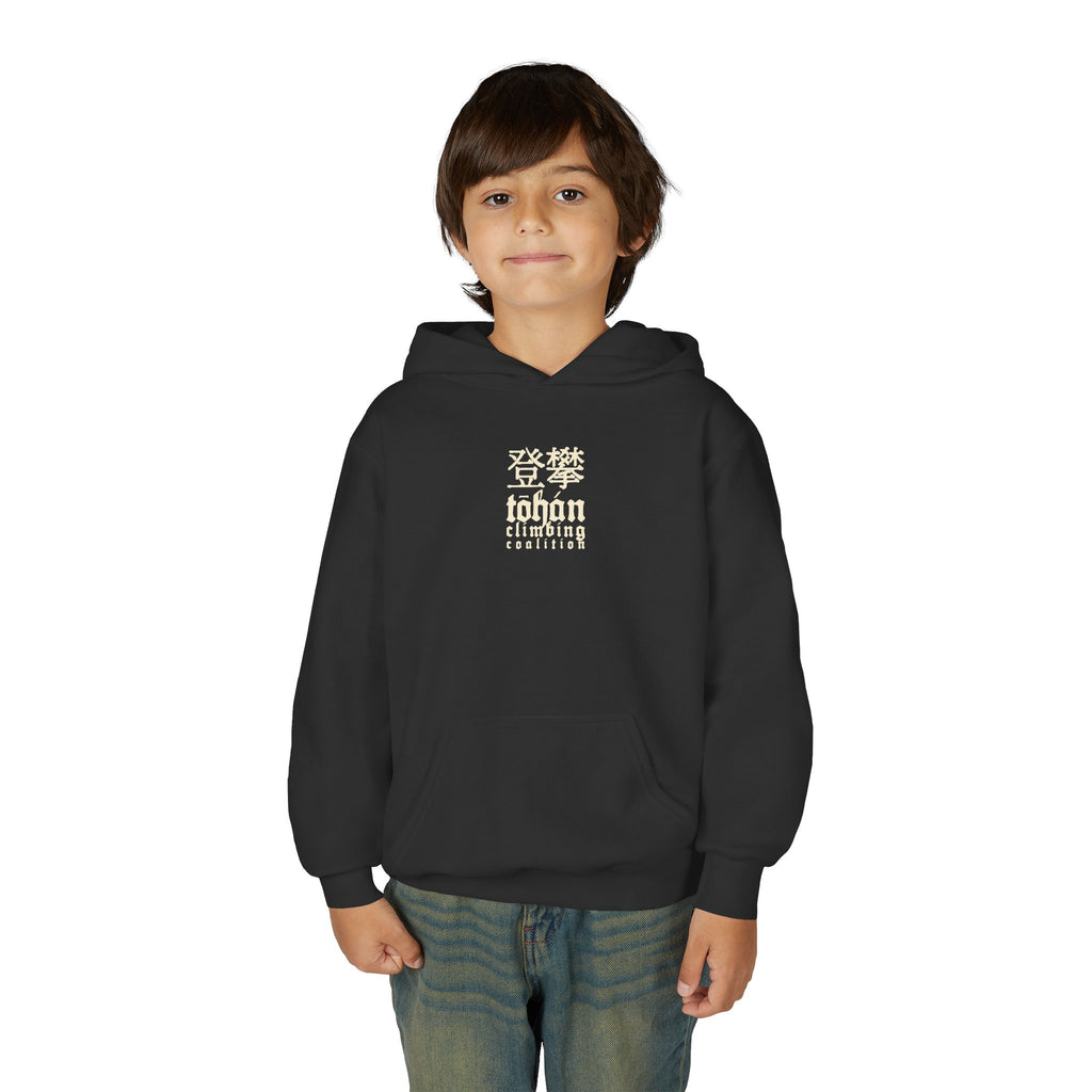 TŌHÁN Climbing Coalition Kanji Signature Youth Hoodie