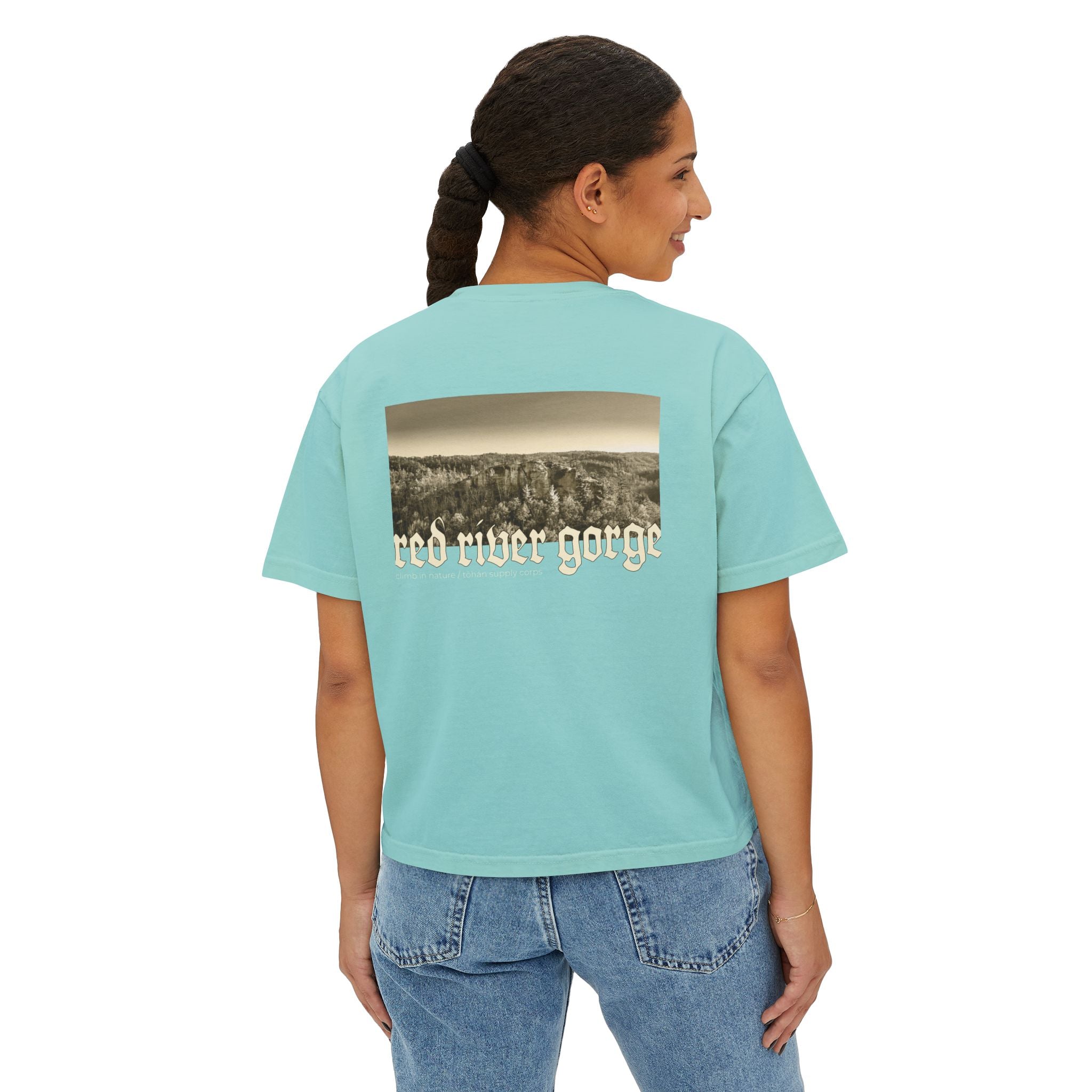 Red River Gorge Kentucky Women's Boxy Tee