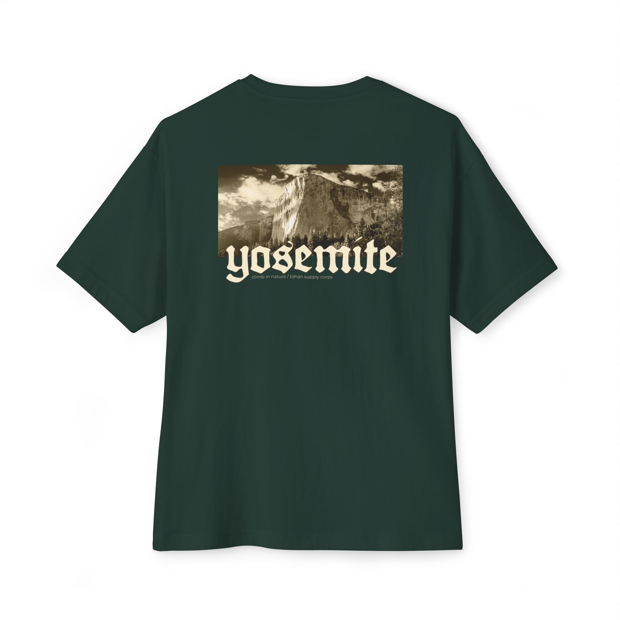 El Capitan Yosemite National Park California Boxy Tee