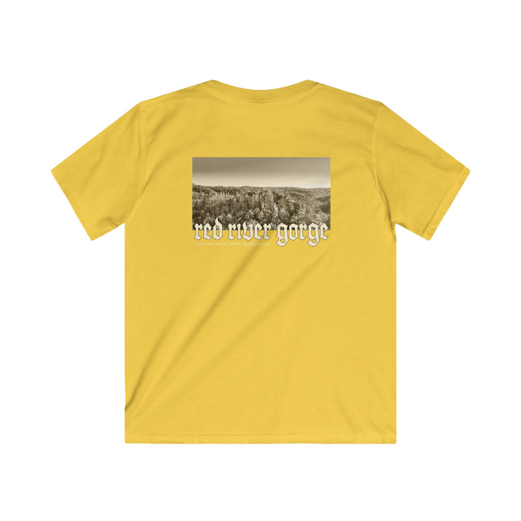 Red River Gorge Half Moon Rock Kentucky Modern Youth Tee
