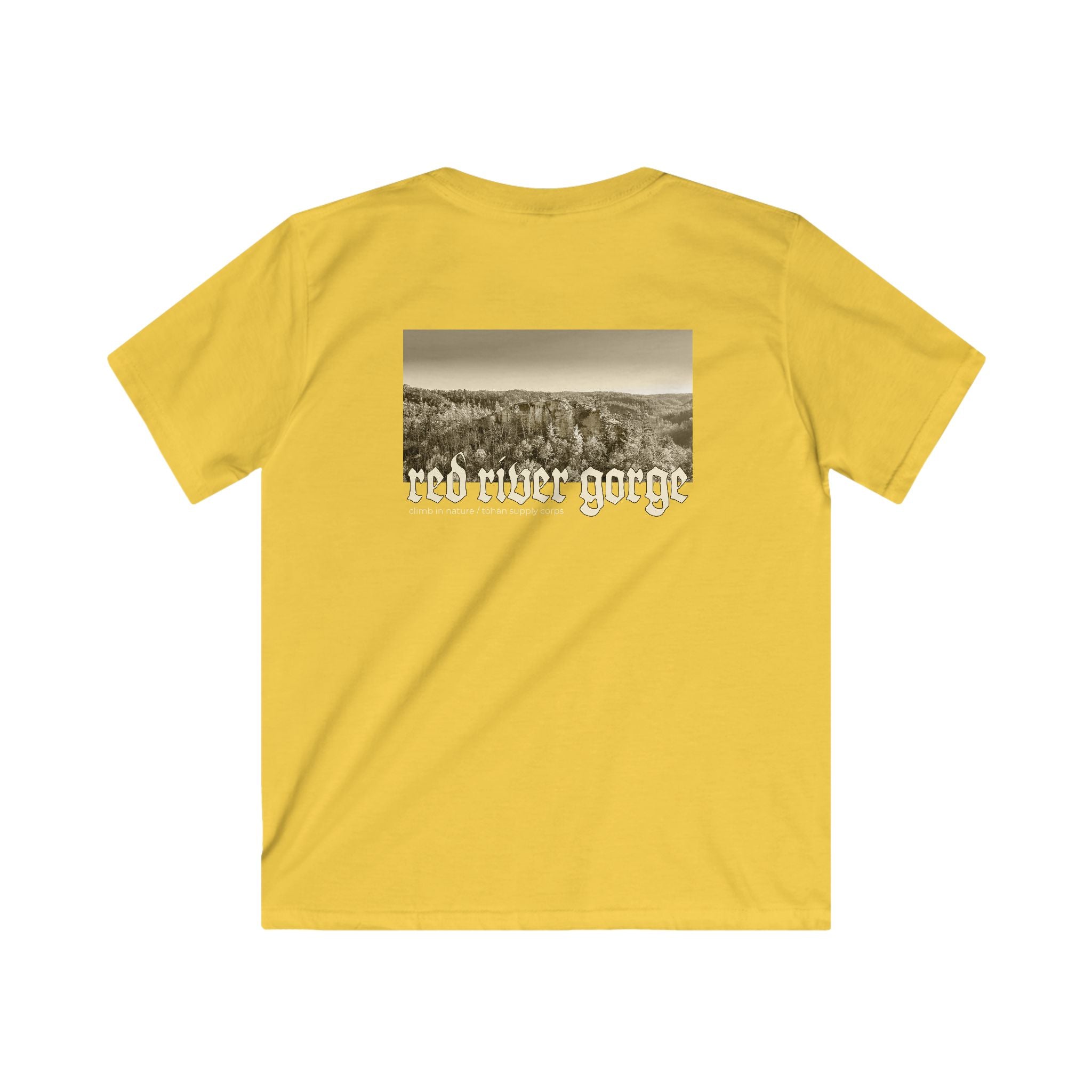 Red River Gorge Half Moon Rock Kentucky Modern Youth Tee