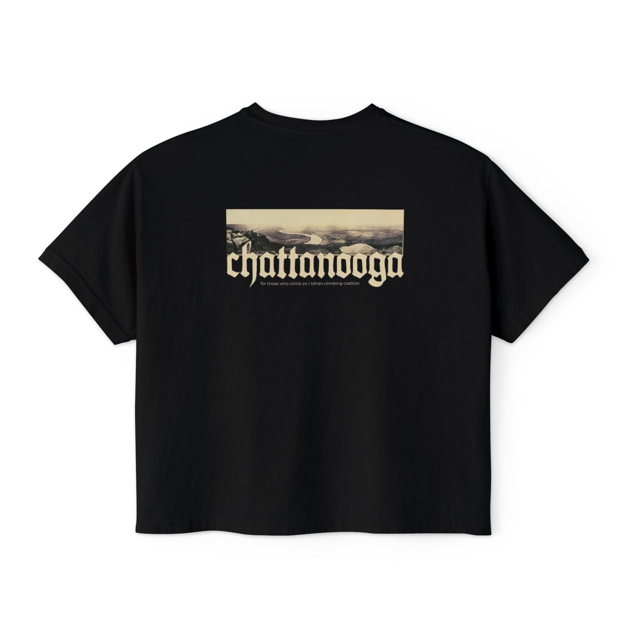 Chattanooga Lookout Mountain Tennessee Women's Boxy Cropped Tee