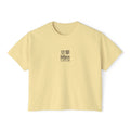 TŌHÁN Climbing Coalition Kanji Logotype Women's Cropped Boxy Tee