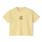 TŌHÁN Climbing Coalition Kanji Logotype Women's Cropped Boxy Tee