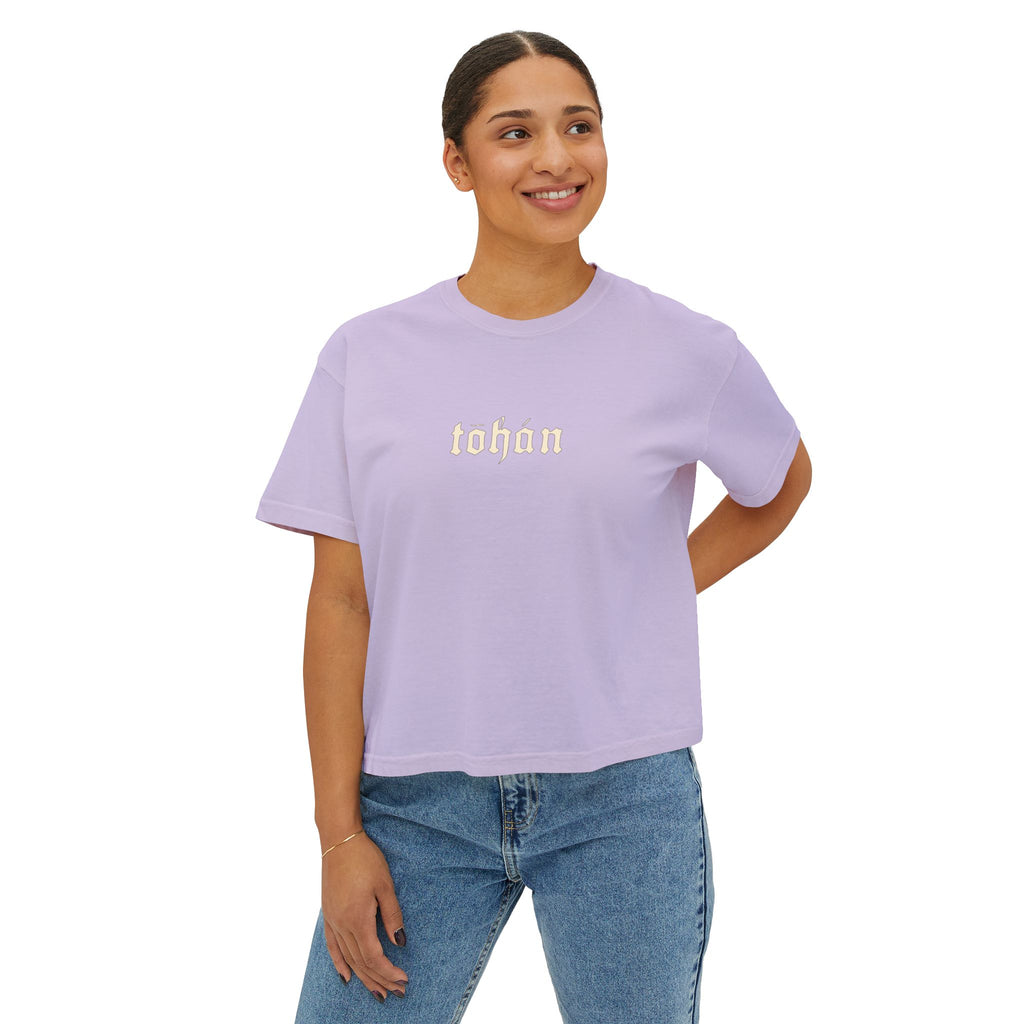 Shawangunks The Gunks Sky Top Tower New York Women's Cropped Boxy Tee