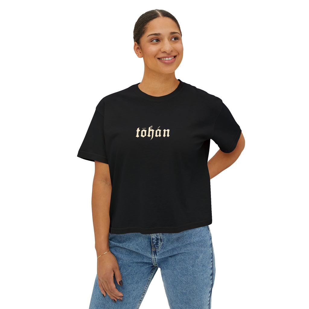 Shawangunks The Gunks Sky Top Tower New York Women's Cropped Boxy Tee