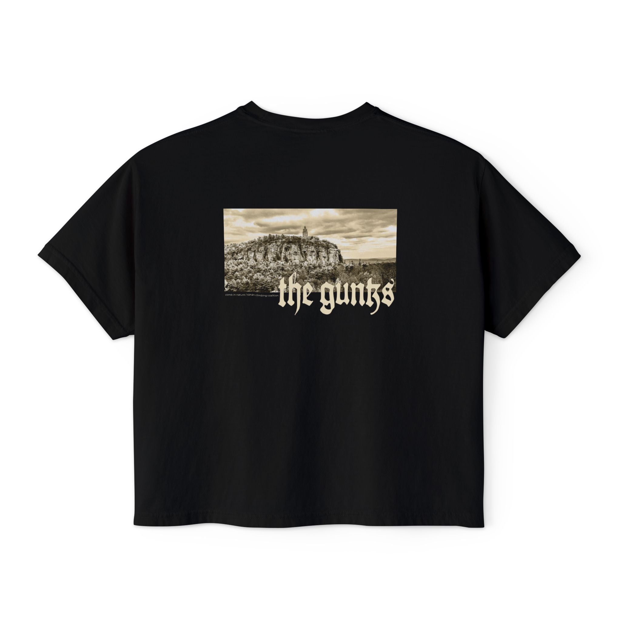 Shawangunks The Gunks Sky Top Tower New York Women's Cropped Boxy Tee