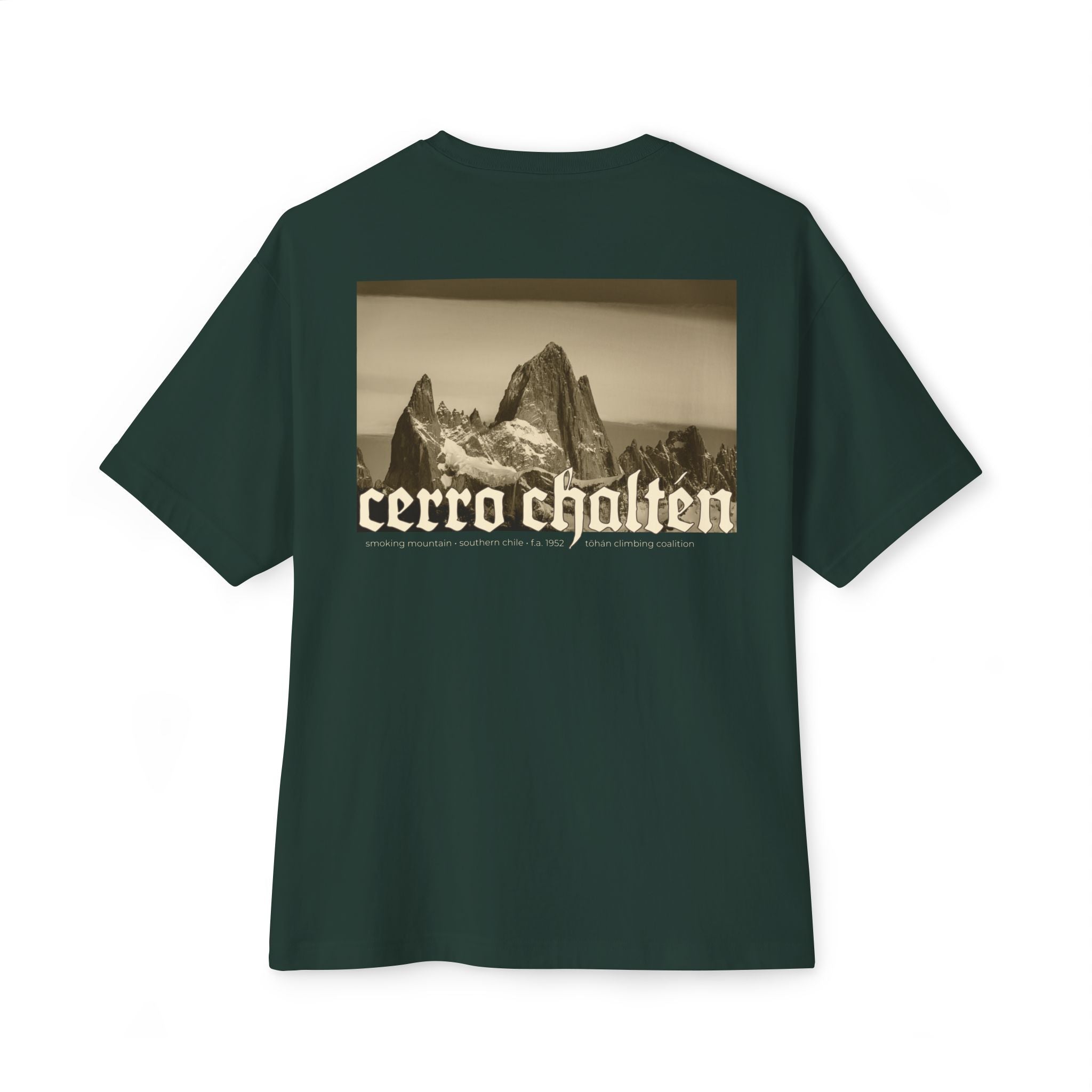 Cerro Chaltén Patagonia Chile Boxy Tee