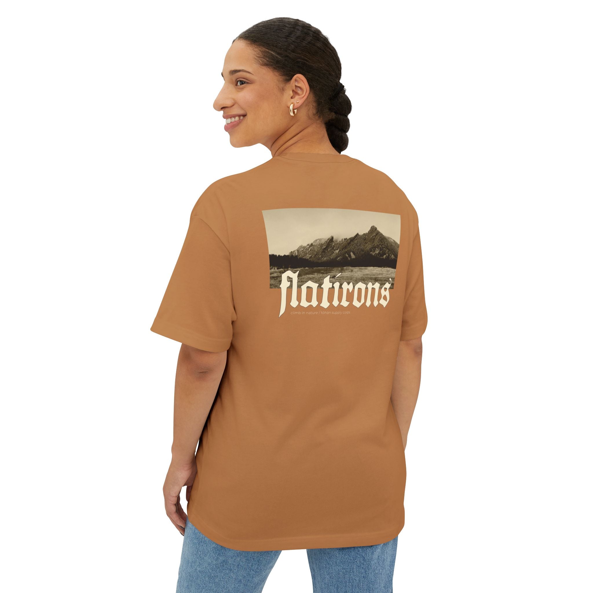 Flatirons Boulder Colorado Boxy Tee
