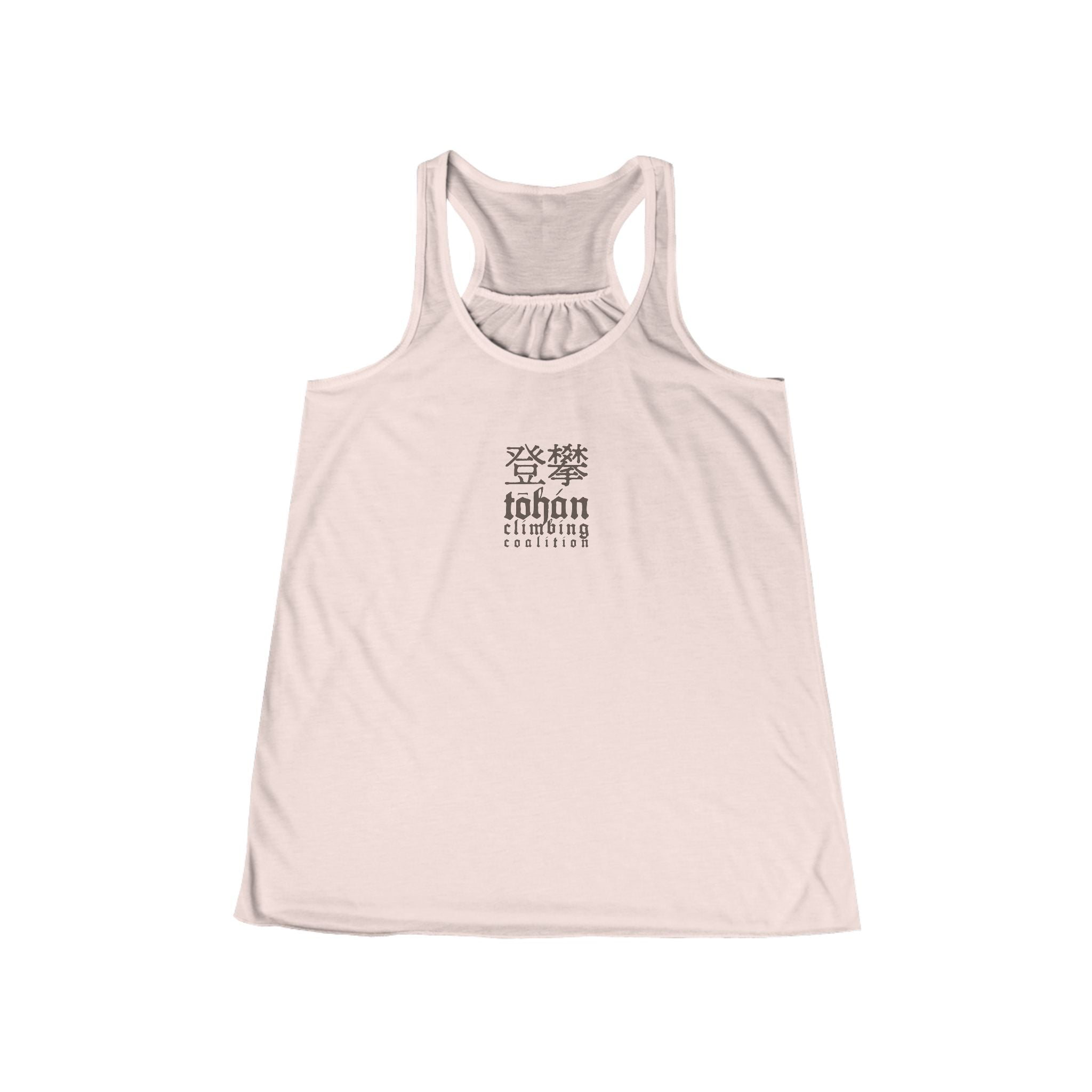 TŌHÁN Climbing Coalition Kanji Signature Flowy Racerback Tank Top