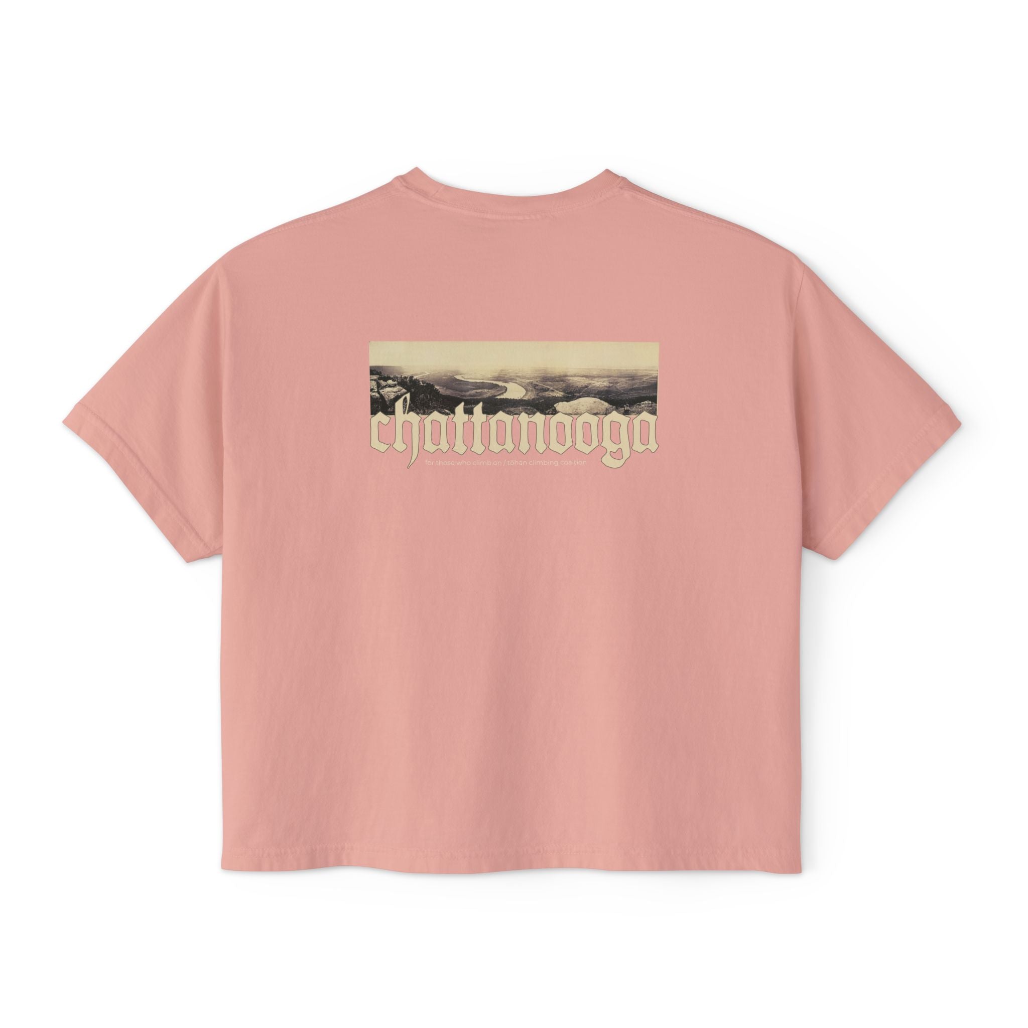 Chattanooga Lookout Mountain Tennessee Women's Boxy Cropped Tee