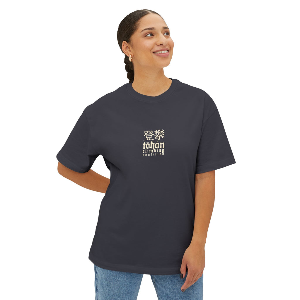 TŌHÁN Climbing Coalition Kanji Signature Boxy Tee