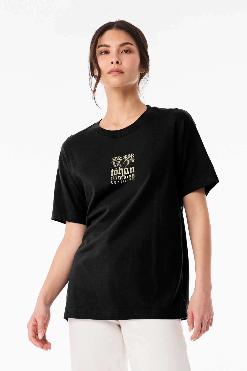 TŌHÁN Climbing Coalition Kanji Signature Boxy Tee