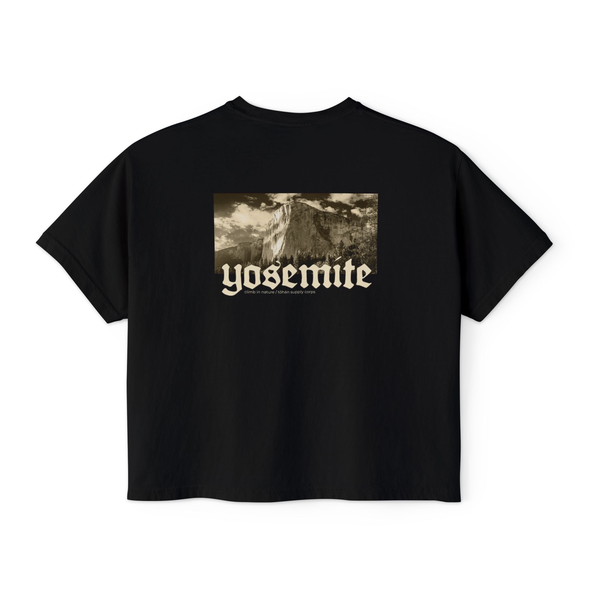 El Capitan Yosemite National Park California Women's Boxy Tee