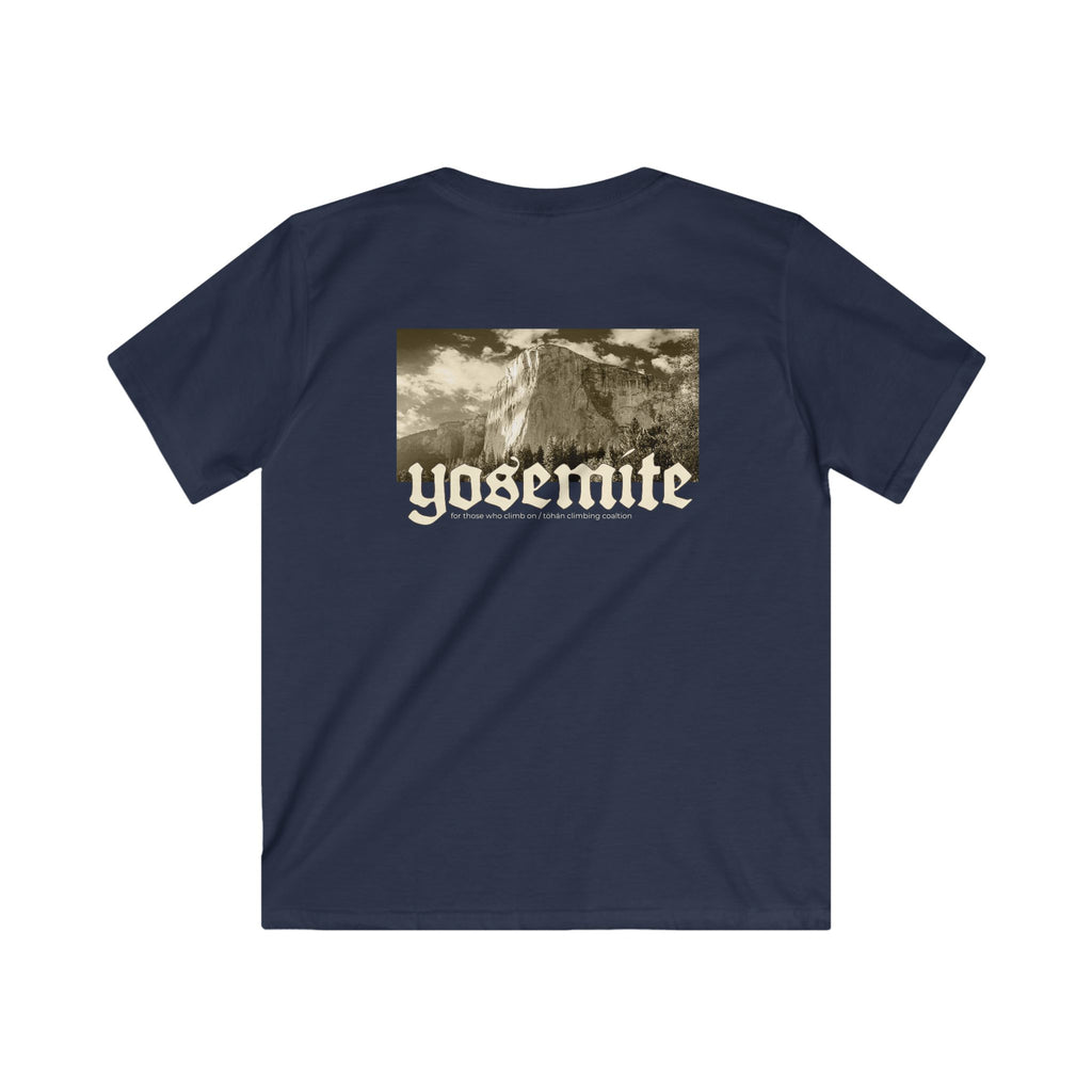 El Capitan Yosemite National Park California Modern Youth Relaxed Tee