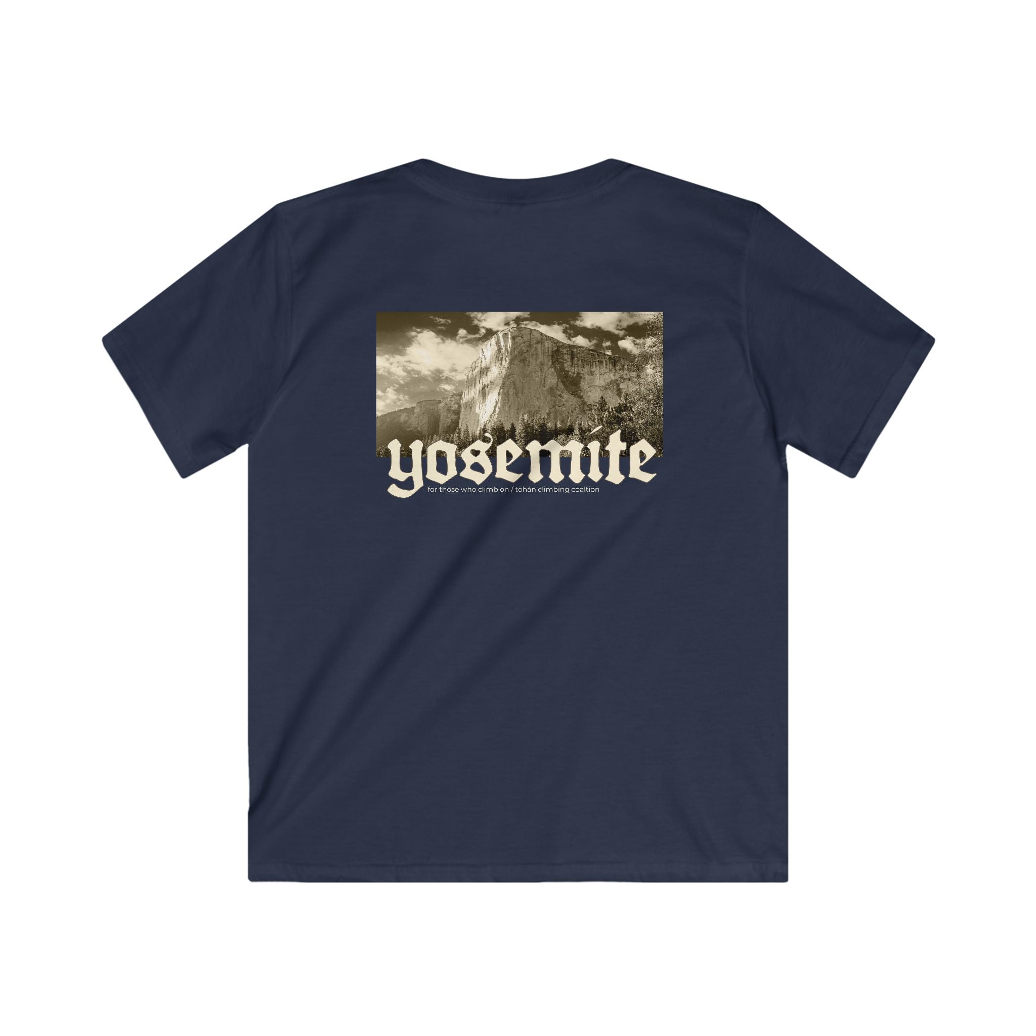 El Capitan Yosemite National Park California Modern Youth Relaxed Tee