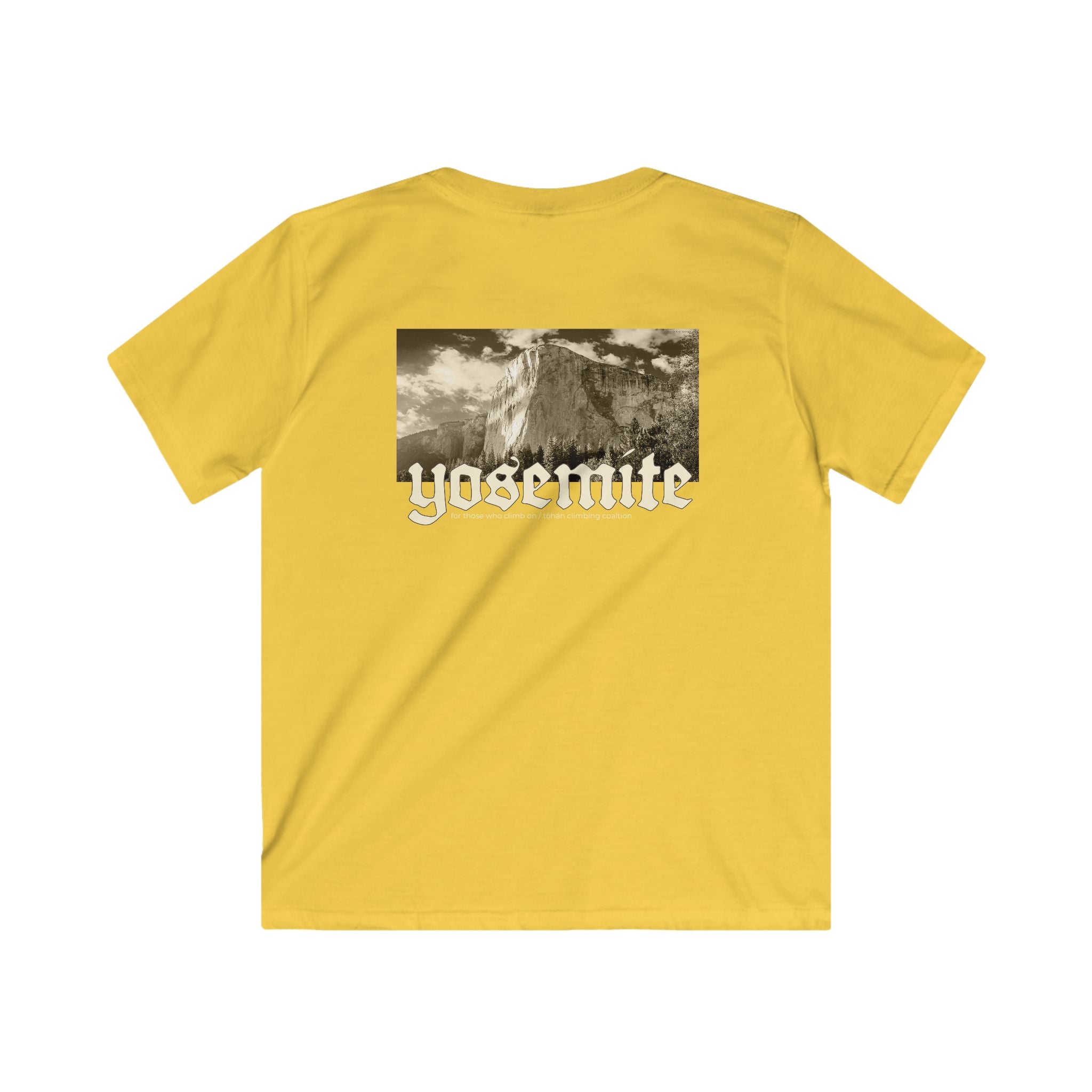 El Capitan Yosemite National Park California Modern Youth Relaxed Tee