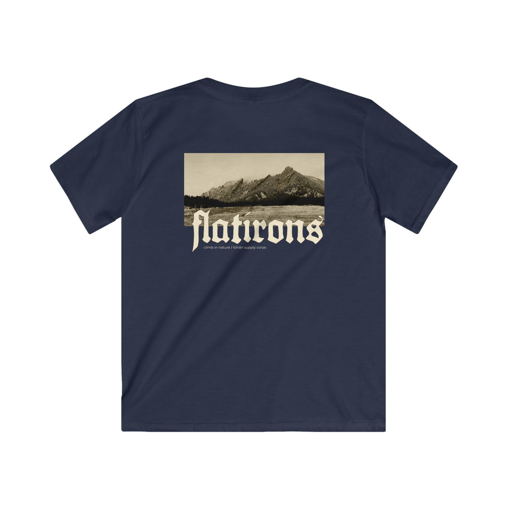 Flatirons Boulder Colorado Modern Youth Tee