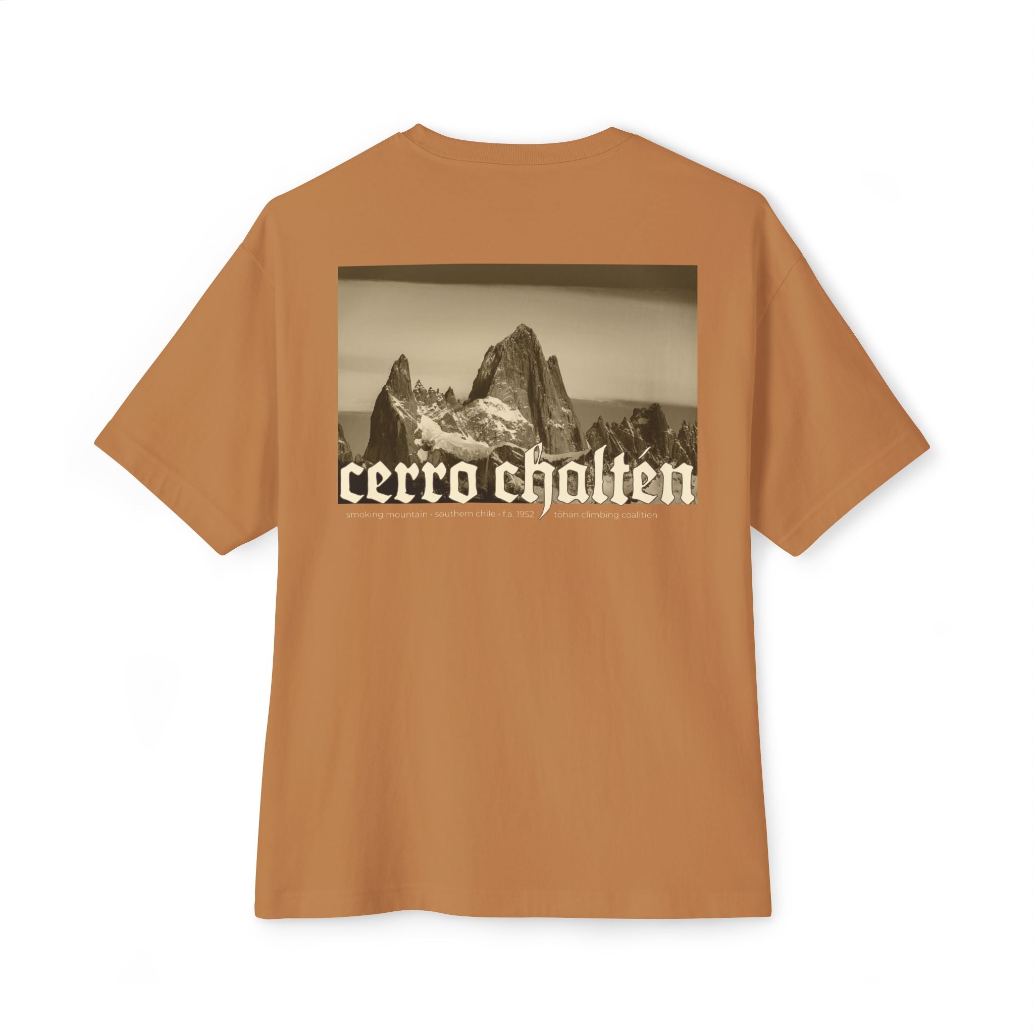 Cerro Chaltén Patagonia Chile Boxy Tee