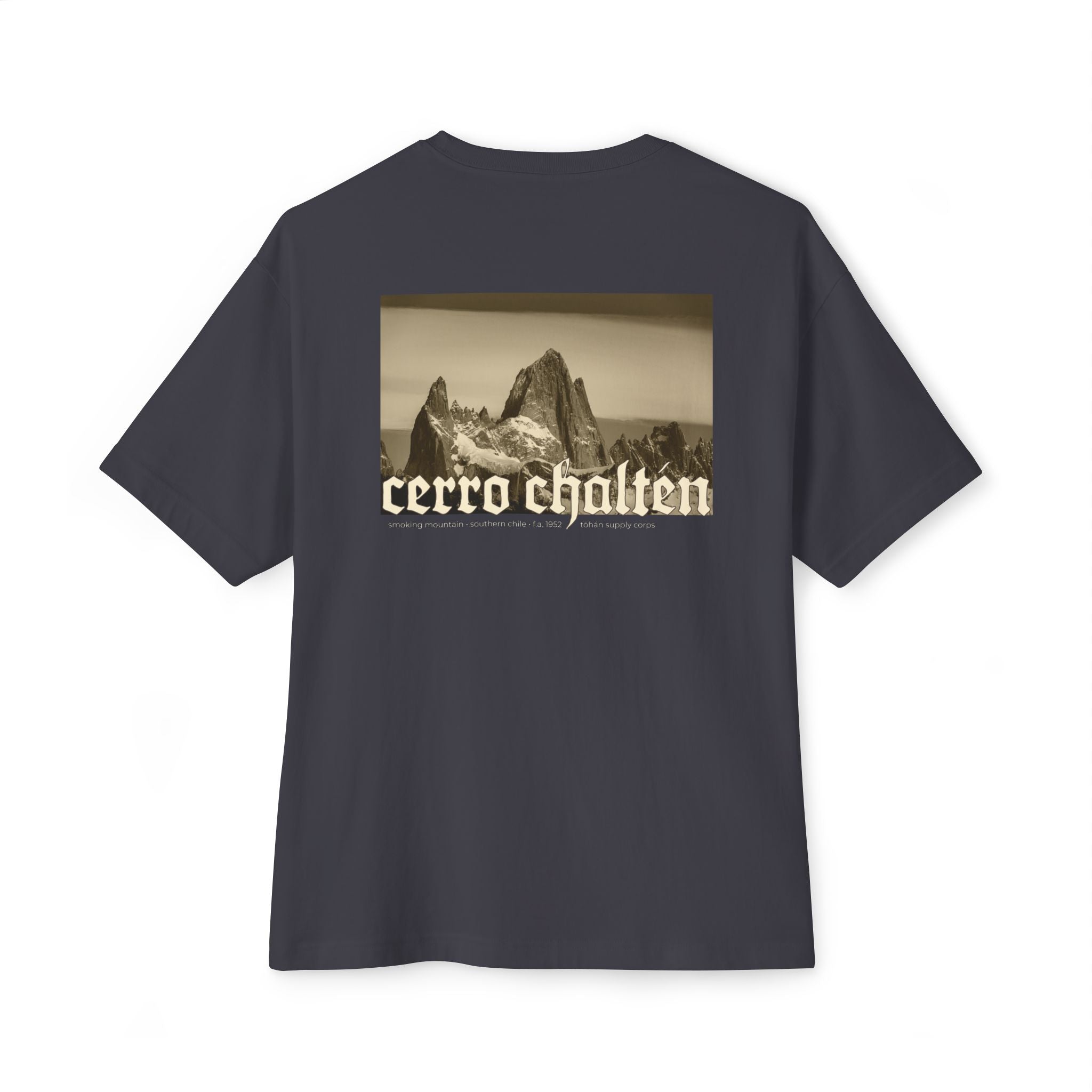 Cerro Chaltén Patagonia Chile Boxy Tee