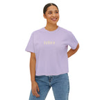 El Capitan Yosemite National Park California Women's Cropped Boxy Tee