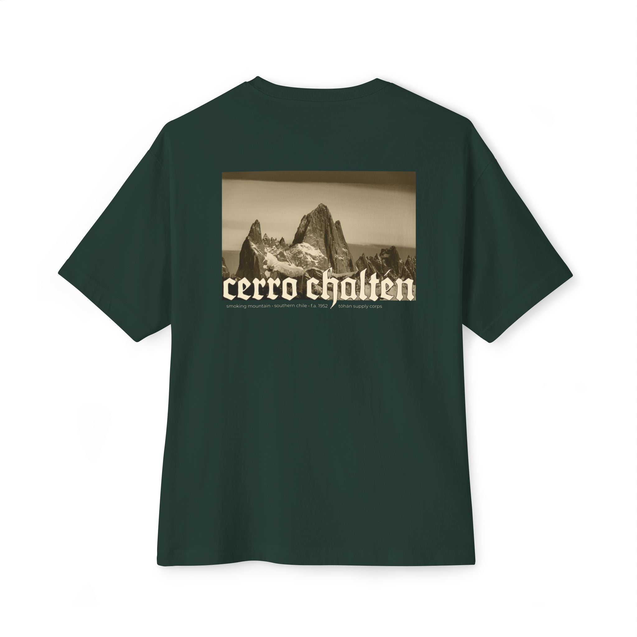 Cerro Chaltén Patagonia Chile Boxy Tee