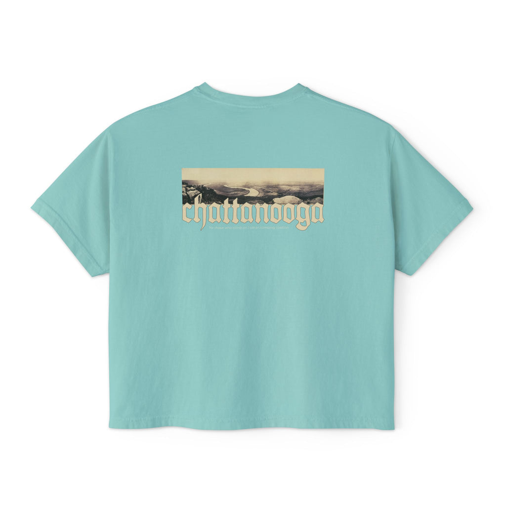 Chattanooga Lookout Mountain Tennessee Women's Boxy Cropped Tee