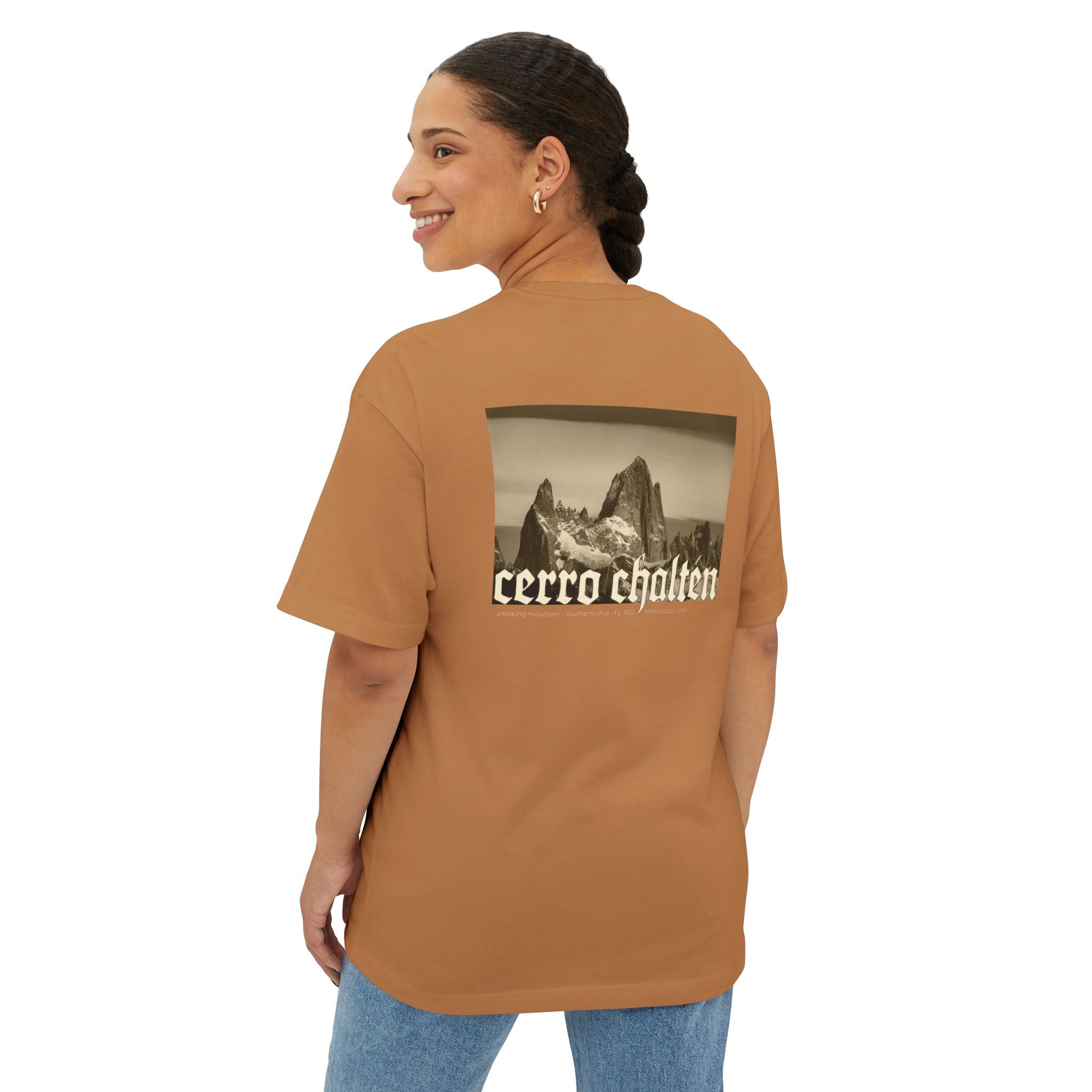 Cerro Chaltén Patagonia Chile Boxy Tee
