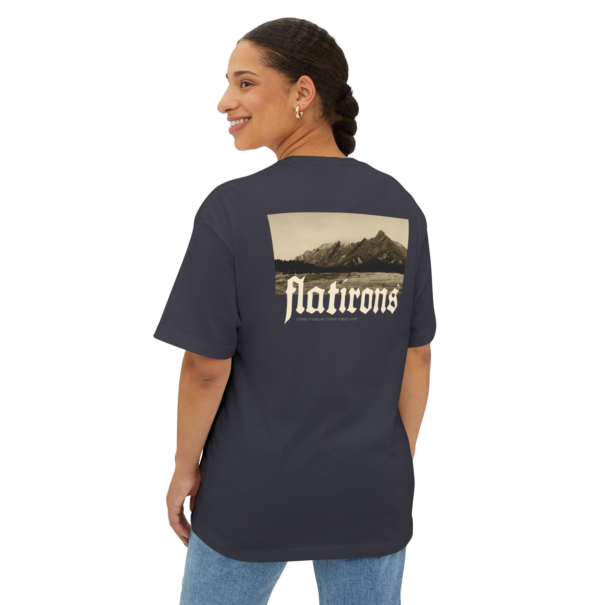 Flatirons Boulder Colorado Boxy Tee