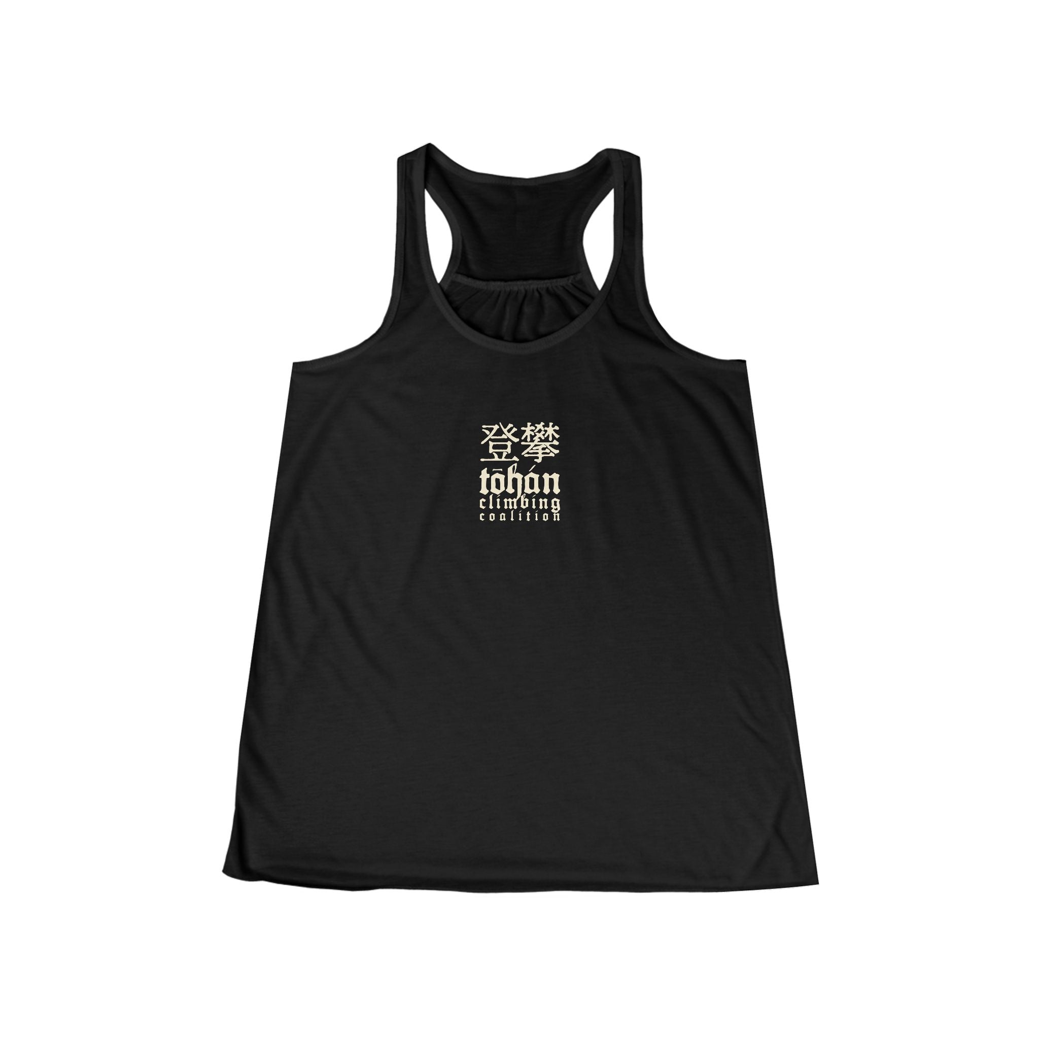TŌHÁN Climbing Coalition Kanji Signature Flowy Racerback Tank Top