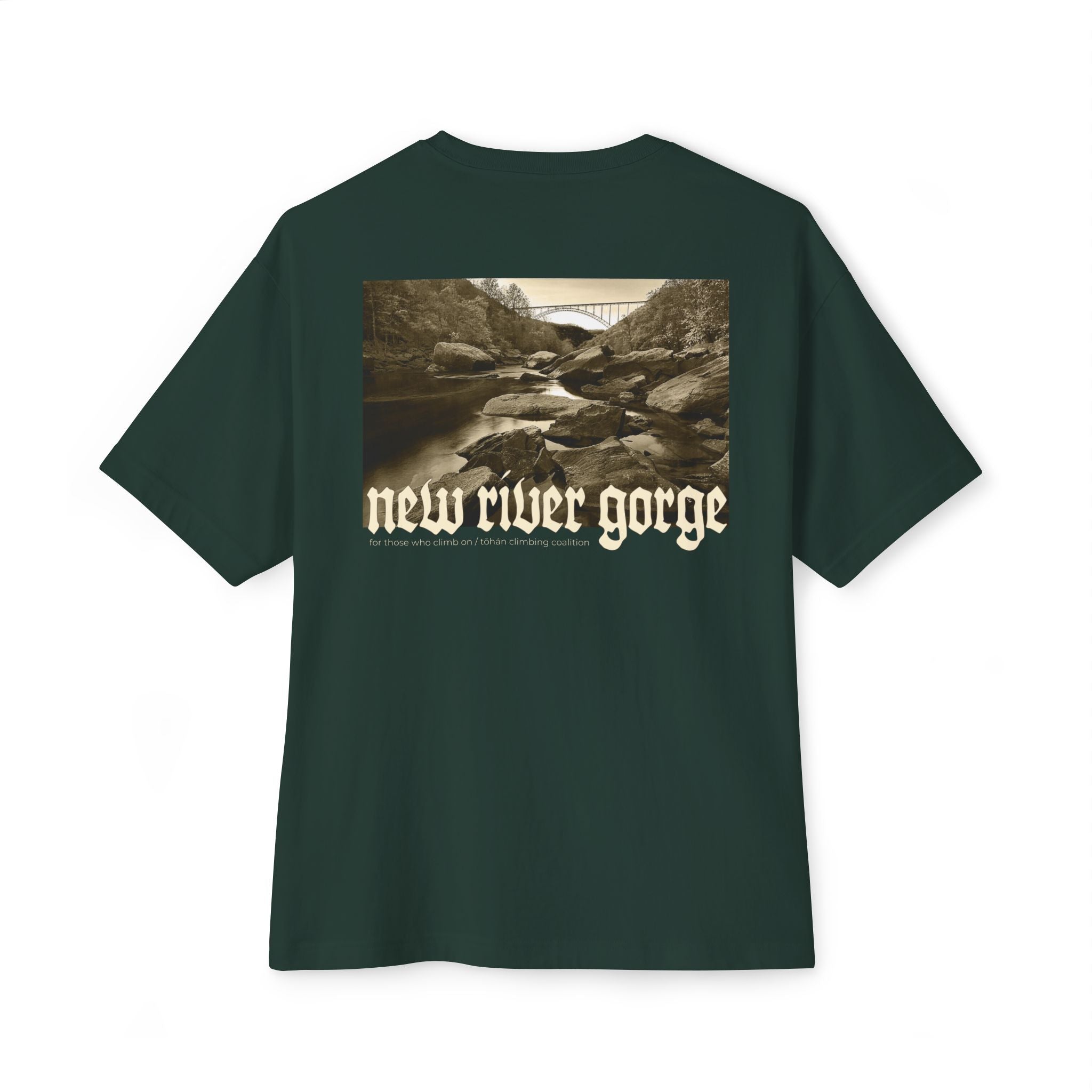 New River Gorge National Park West Virginia Boxy Tee