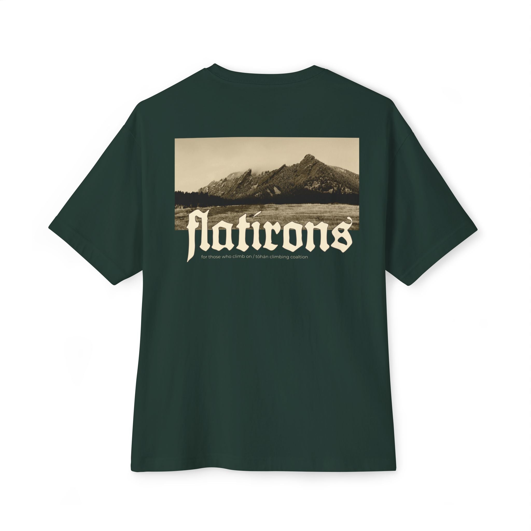 Flatirons Boulder Colorado Boxy Tee