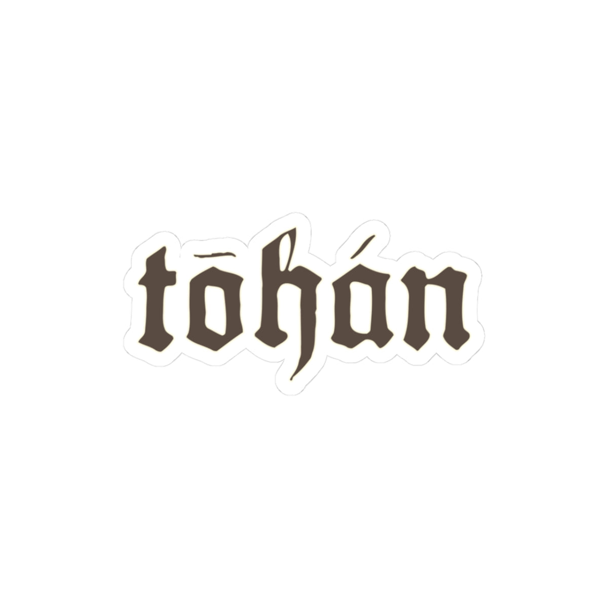 TŌHÁN Earth Brown Sticker
