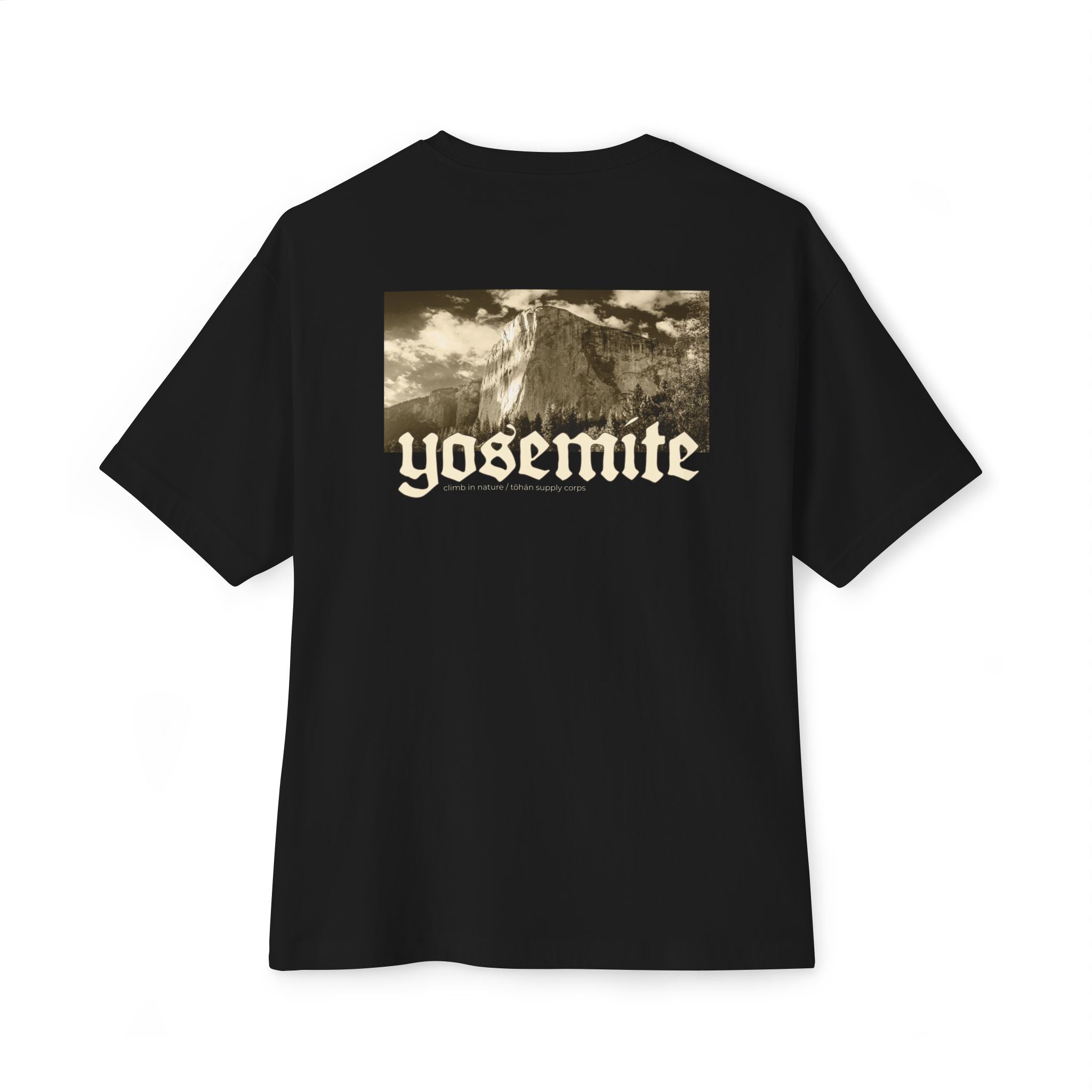 El Capitan Yosemite National Park California Boxy Tee