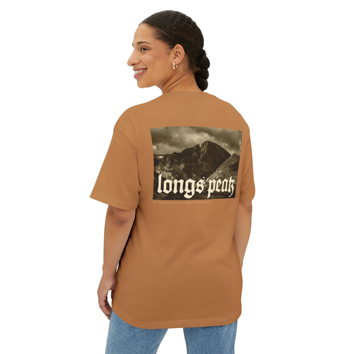 Longs Peak Rocky Mountain National Park Colorado Boxy Tee