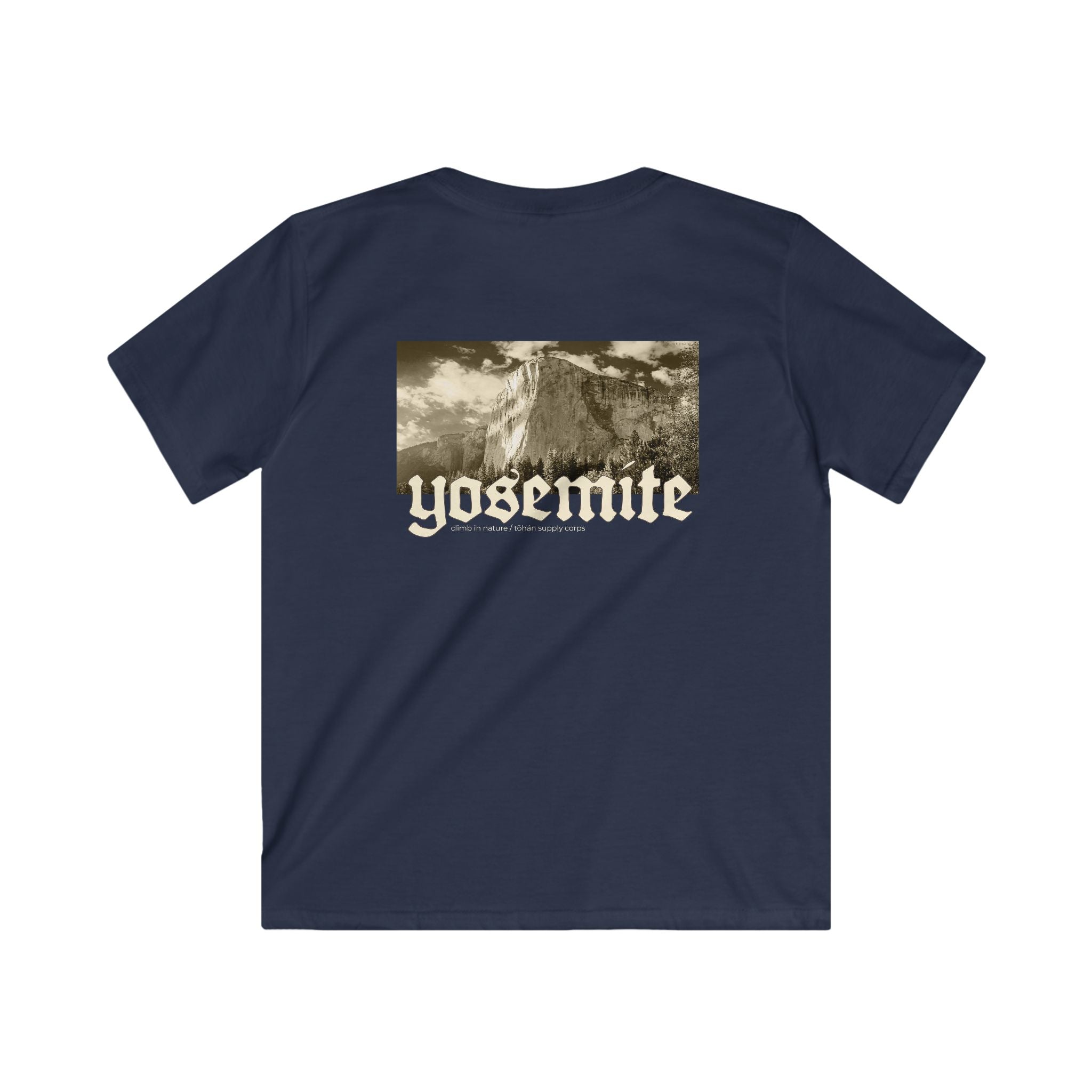 El Capitan Yosemite National Park California Modern Youth Tee