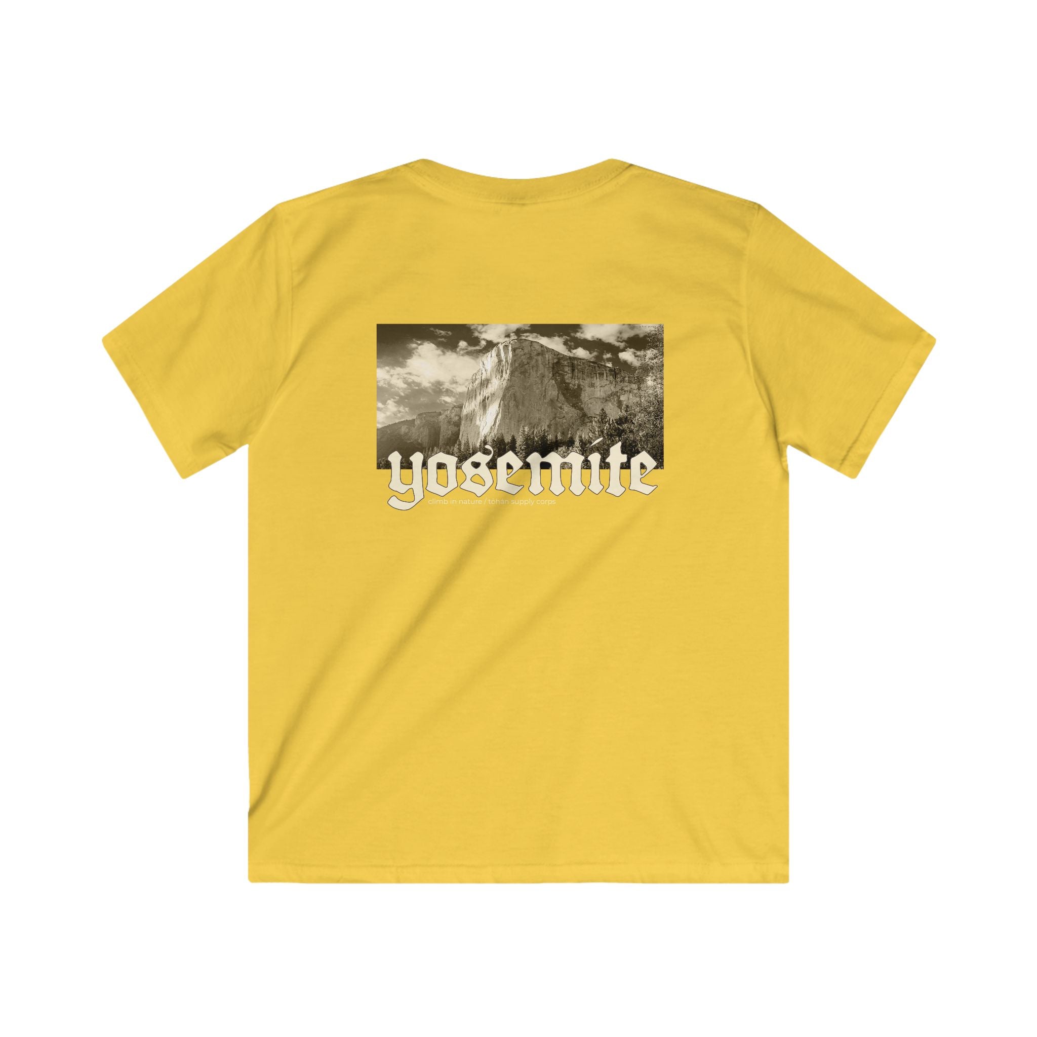 El Capitan Yosemite National Park California Modern Youth Tee