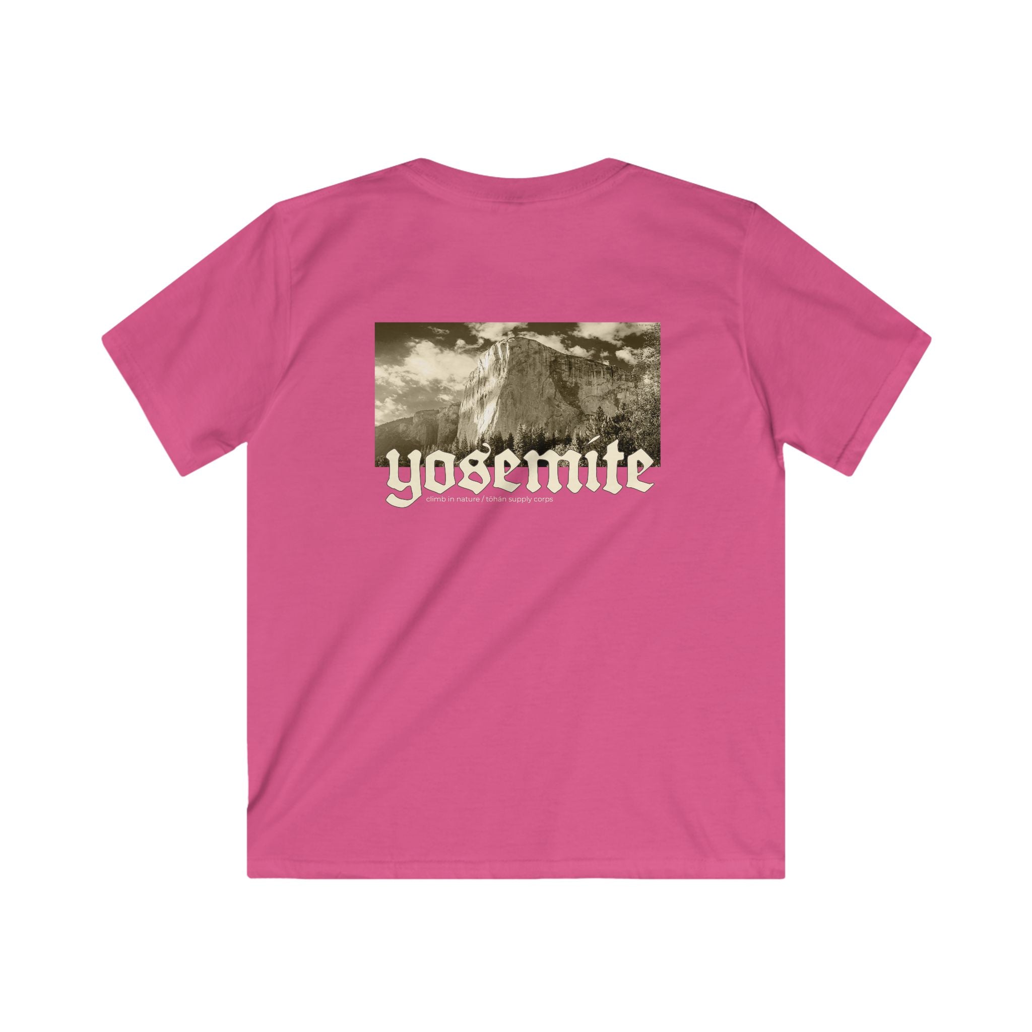 El Capitan Yosemite National Park California Modern Youth Tee