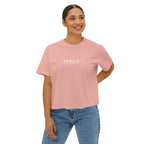 El Capitan Yosemite National Park California Women's Cropped Boxy Tee