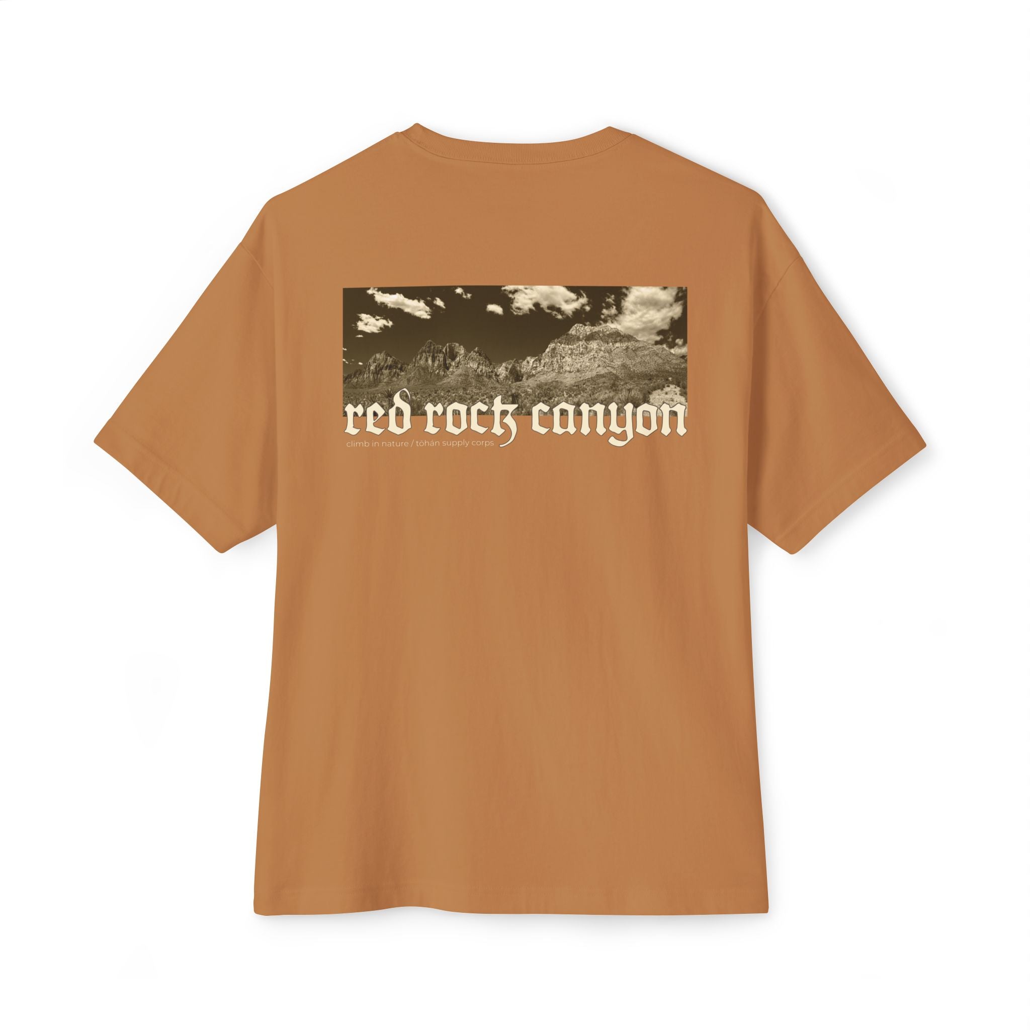 Red Rock Canyon Nevada Boxy Tee
