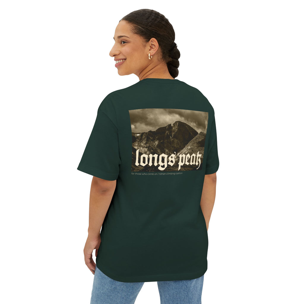 Longs Peak Rocky Mountain National Park Colorado Boxy Tee