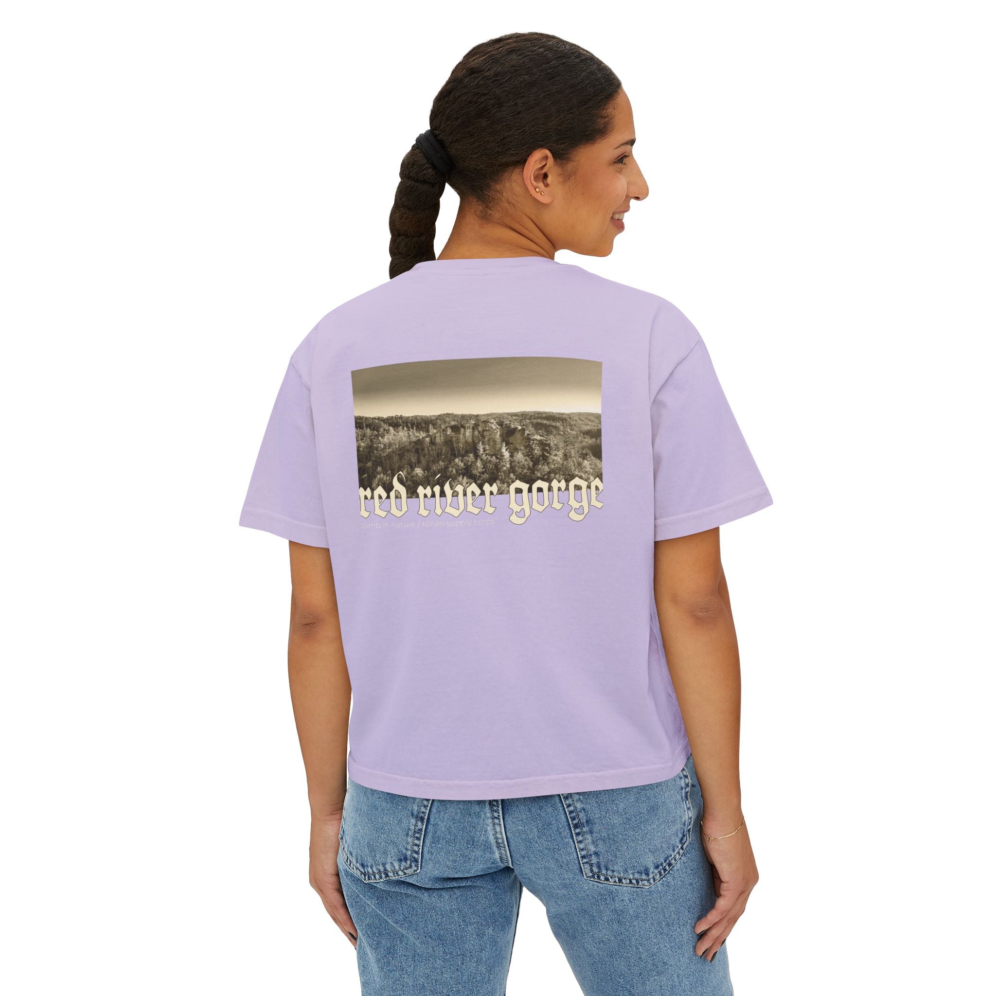 Red River Gorge Kentucky Women's Boxy Tee