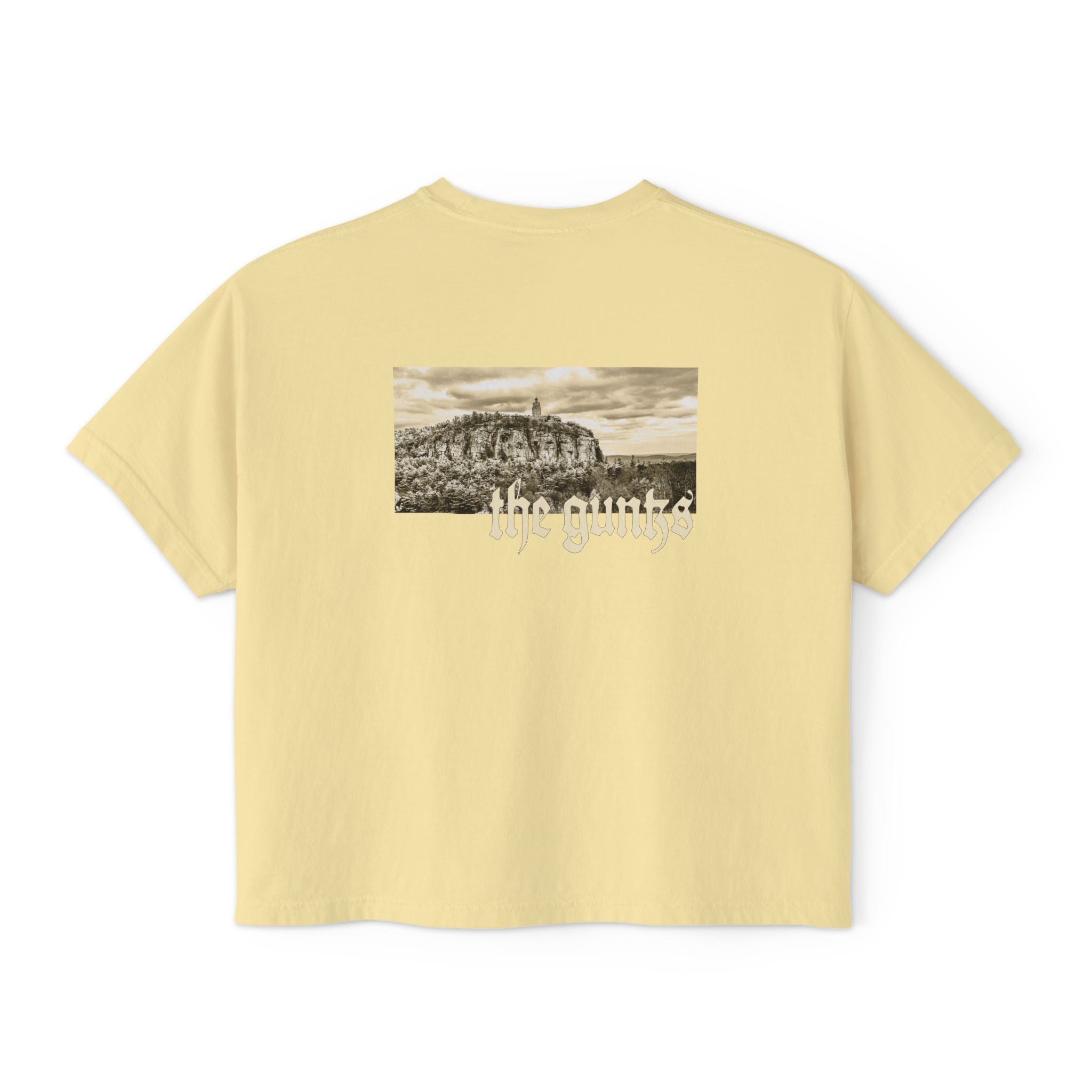 Shawangunks The Gunks Sky Top Tower New York Women's Cropped Boxy Tee